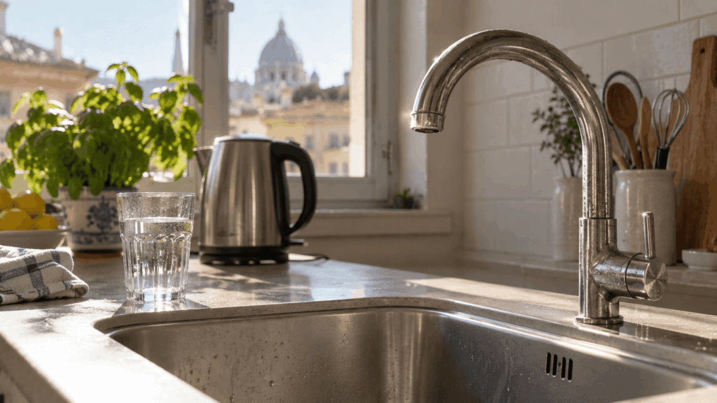 Durezza acqua Roma: calcare, valori e soluzioni